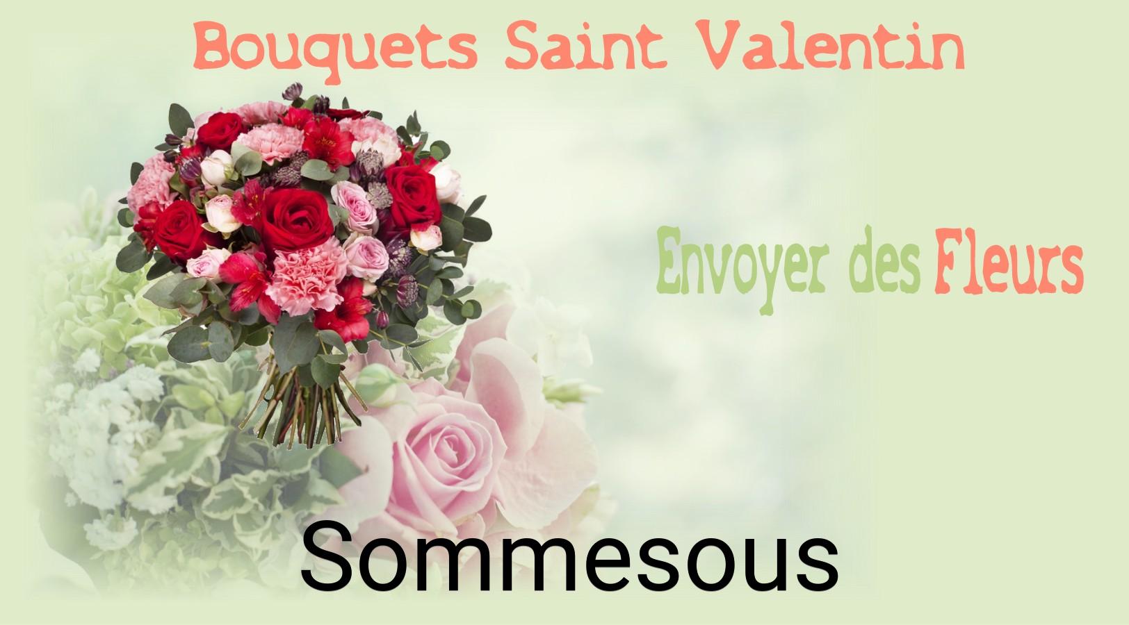 Roses de Saint-Valentin livrées à Sommesous